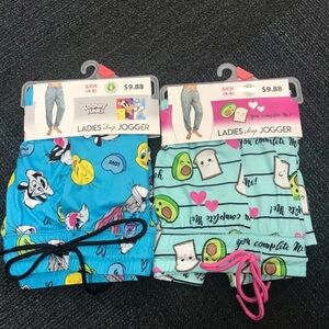Sleep Joggers Pajama Pants 2 Pairs SM Looney Tunes NIP
